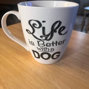 Pfaltzgraff White Dog Lover's Mug